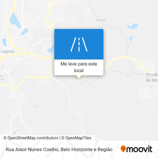Rua Alaor Nunes Coelho mapa