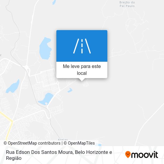 Rua Edson Dos Santos Moura mapa