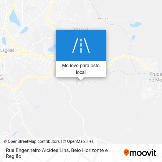 Rua Engenheiro Alcides Lins mapa