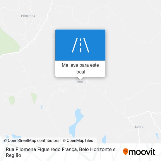Rua Filomena Figueiredo França mapa