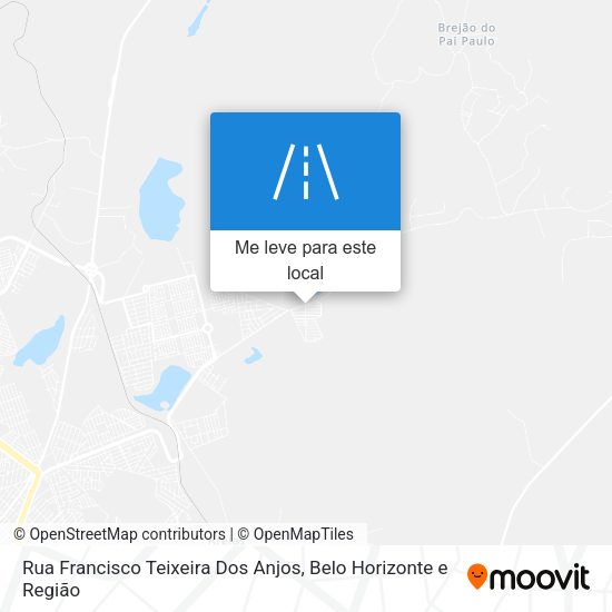 Rua Francisco Teixeira Dos Anjos mapa
