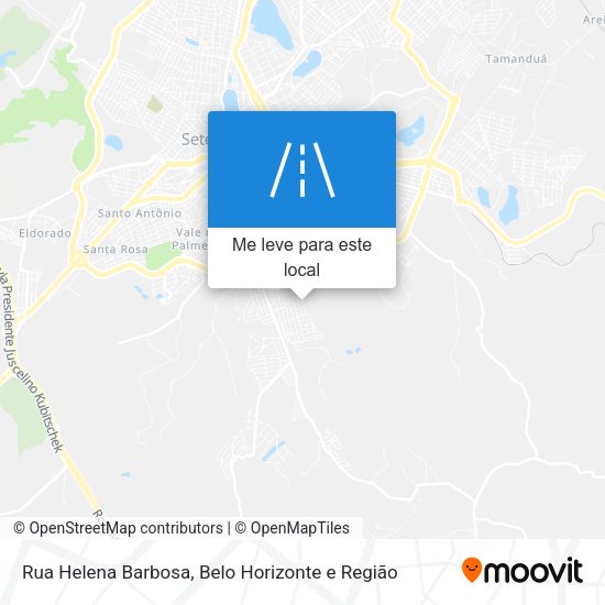 Rua Helena Barbosa mapa