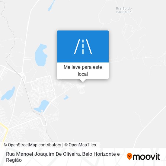 Rua Manoel Joaquim De Oliveira mapa