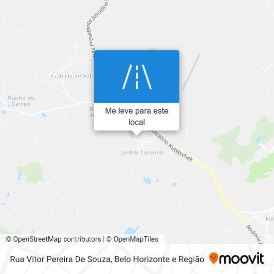 Rua Vitor Pereira De Souza mapa