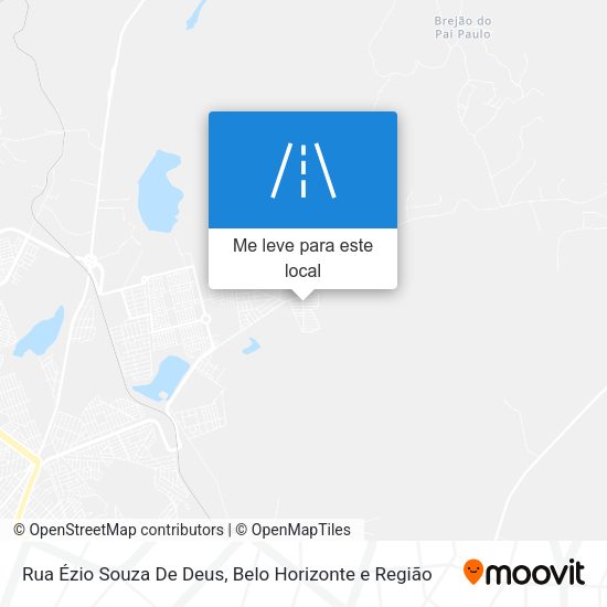 Rua Ézio Souza De Deus mapa