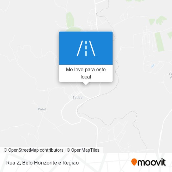 Rua Z mapa