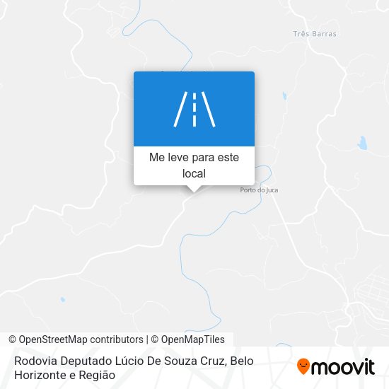 Rodovia Deputado Lúcio De Souza Cruz mapa