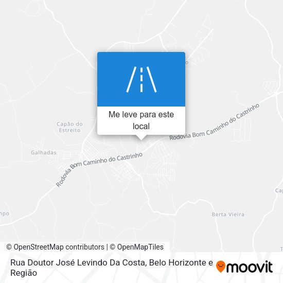 Rua Doutor José Levindo Da Costa mapa