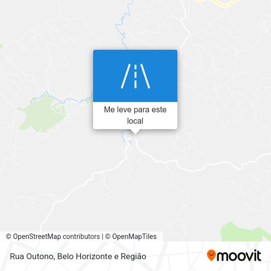 Rua Outono mapa