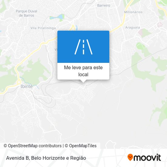 Avenida B mapa