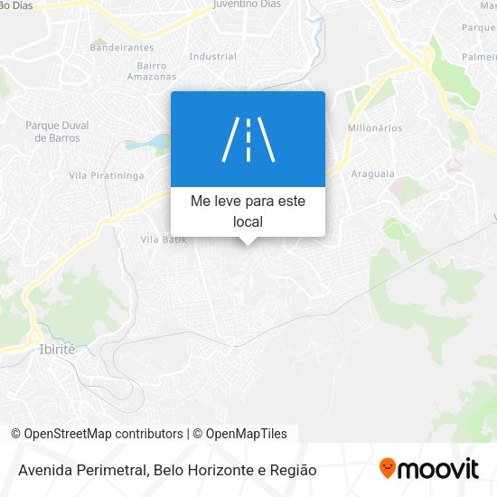 Avenida Perimetral mapa