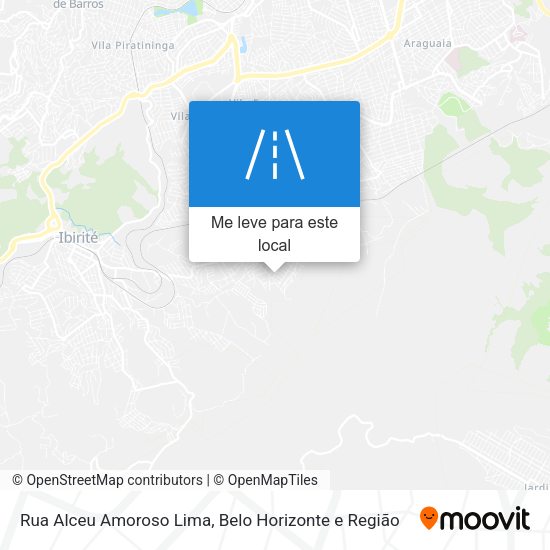 Rua Alceu Amoroso Lima mapa