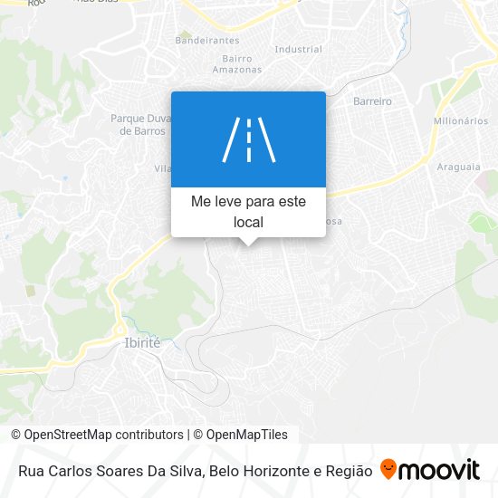 Rua Carlos Soares Da Silva mapa
