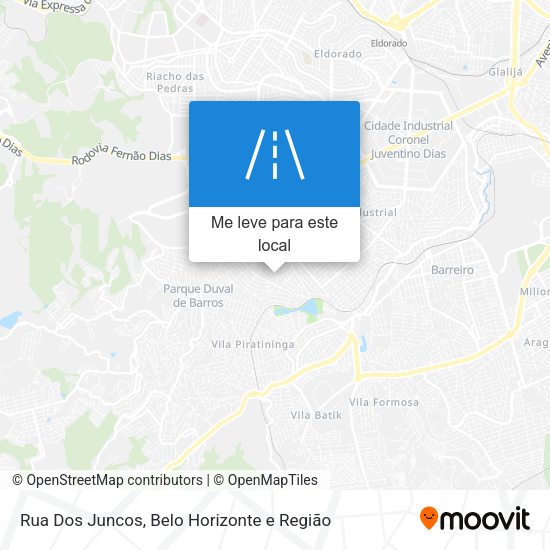 Rua Dos Juncos mapa