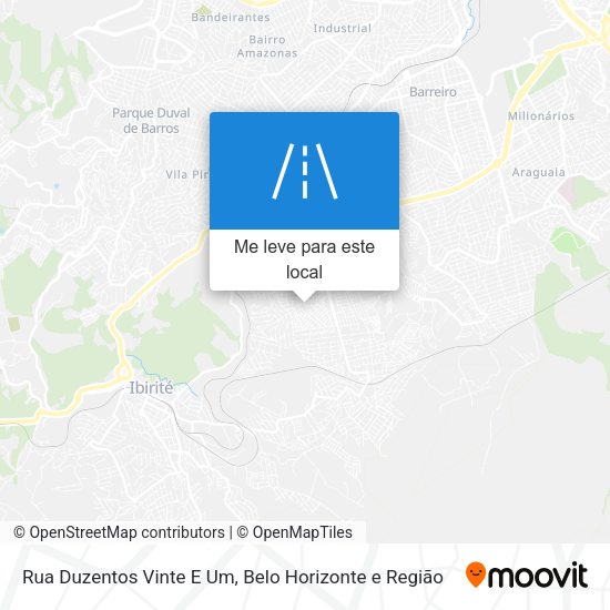 Rua Duzentos Vinte E Um mapa
