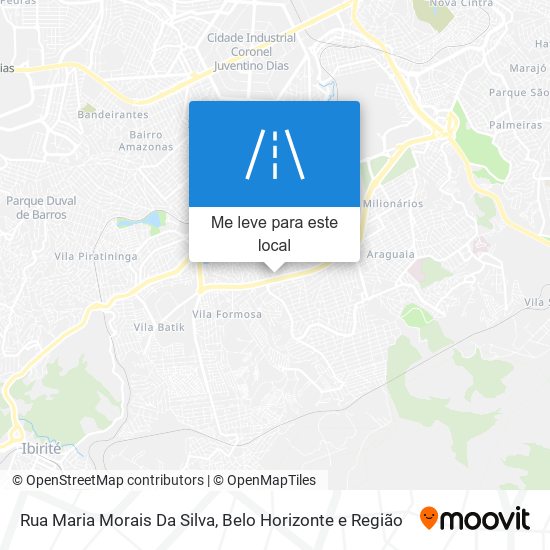 Rua Maria Morais Da Silva mapa