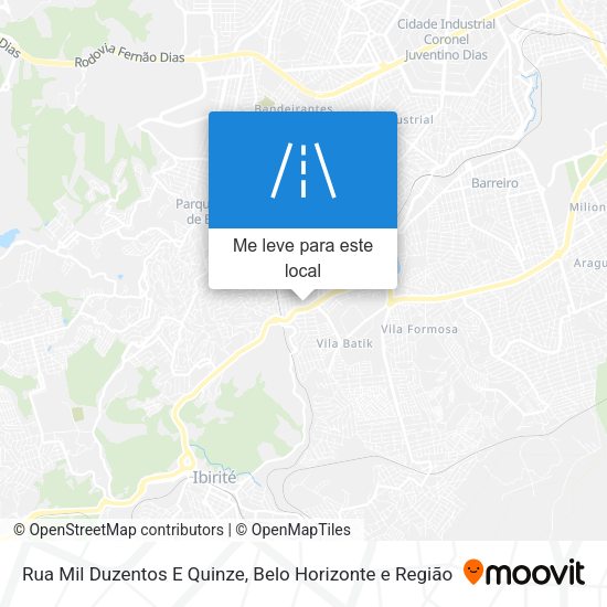 Rua Mil Duzentos E Quinze mapa