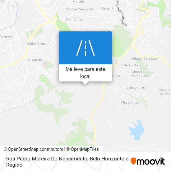 Rua Pedro Moreira Do Nascimento mapa