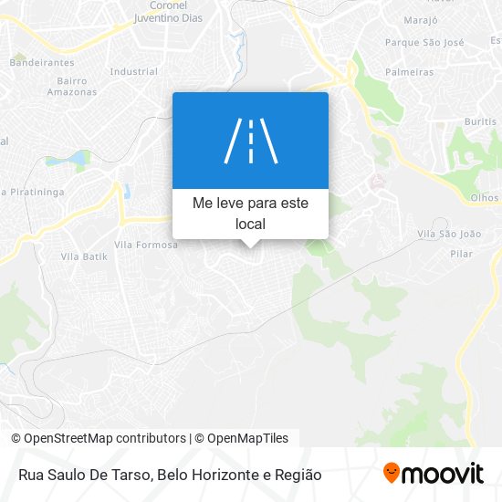 Rua Saulo De Tarso mapa