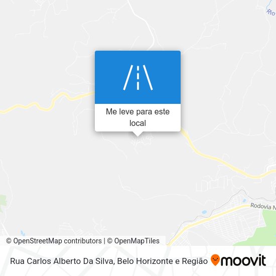 Rua Carlos Alberto Da Silva mapa