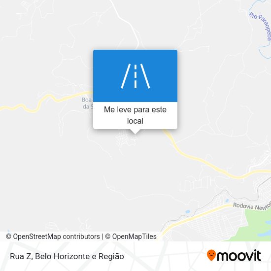 Rua Z mapa