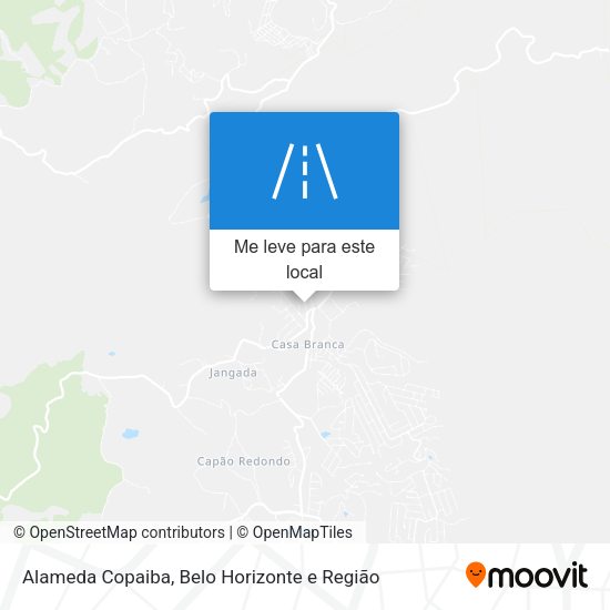 Alameda Copaiba mapa