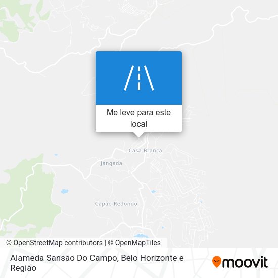 Alameda Sansão Do Campo mapa