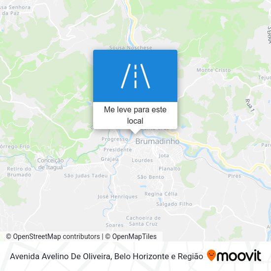 Avenida Avelino De Oliveira mapa