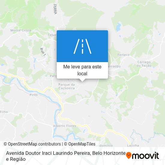 Avenida Doutor Iraci Laurindo Pereira mapa