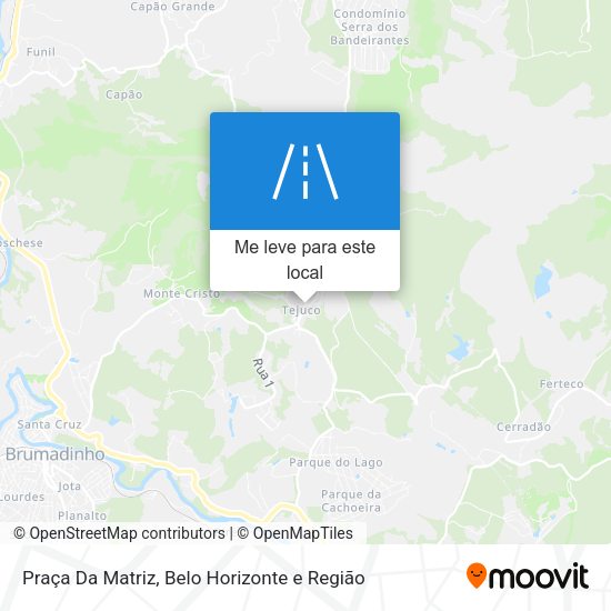 Praça Da Matriz mapa
