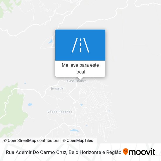 Rua Ademir Do Carmo Cruz mapa
