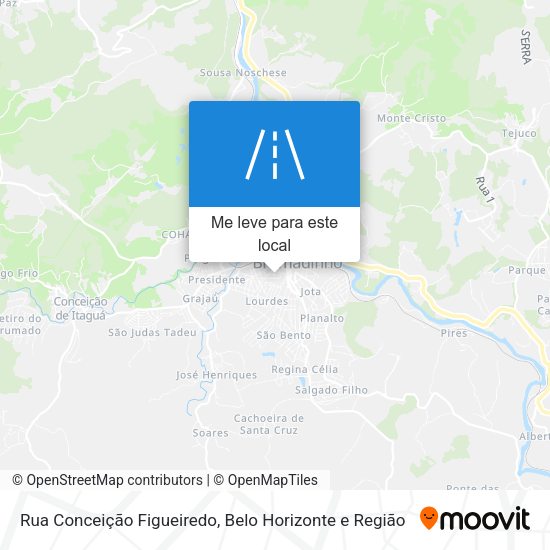Rua Conceição Figueiredo mapa