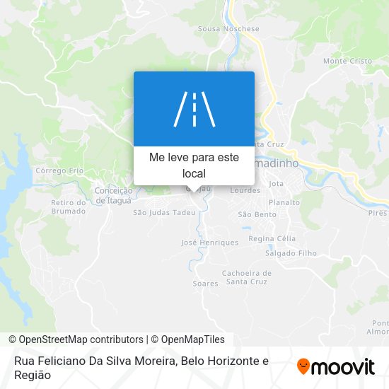 Rua Feliciano Da Silva Moreira mapa