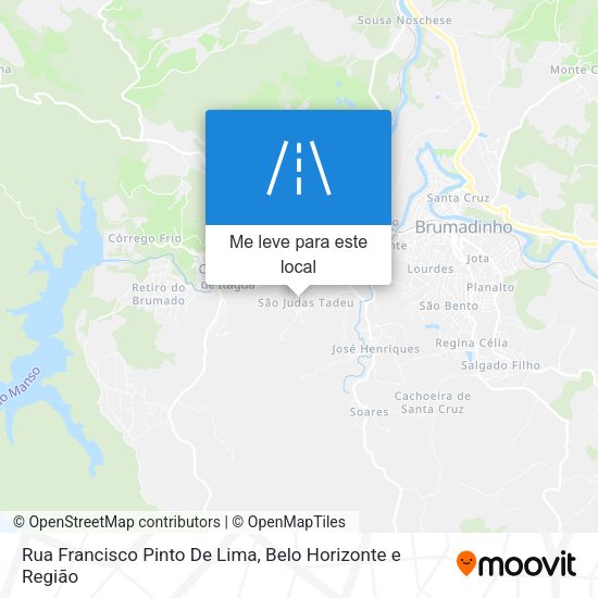 Rua Francisco Pinto De Lima mapa