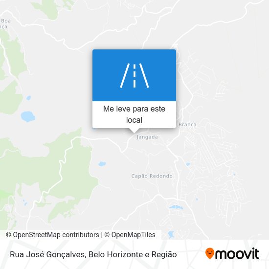 Rua José Gonçalves mapa