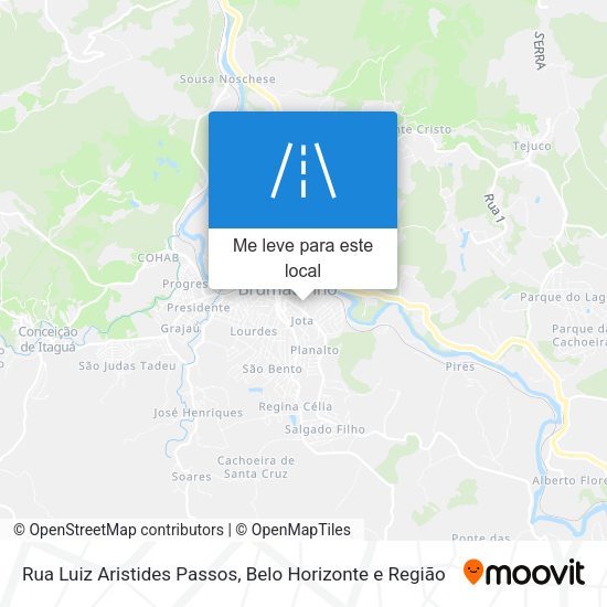 Rua Luiz Aristides Passos mapa