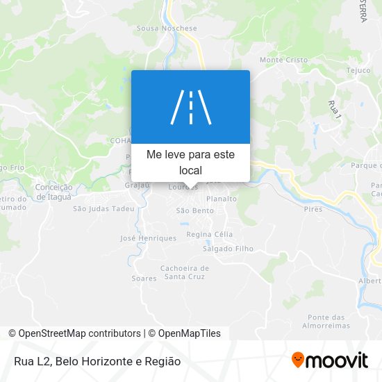 Rua L2 mapa