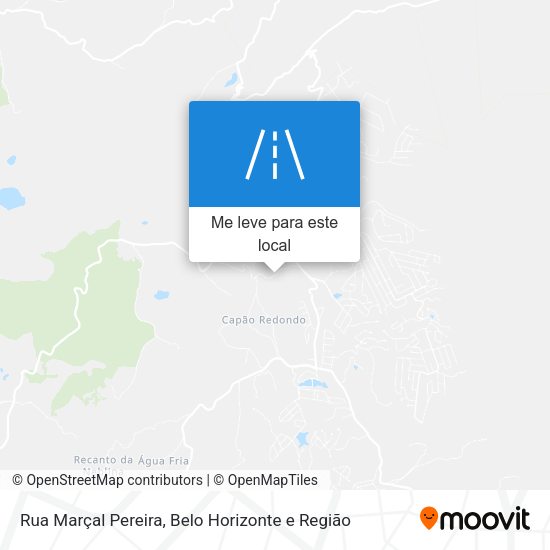 Rua Marçal Pereira mapa