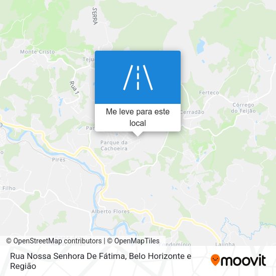 Rua Nossa Senhora De Fátima mapa