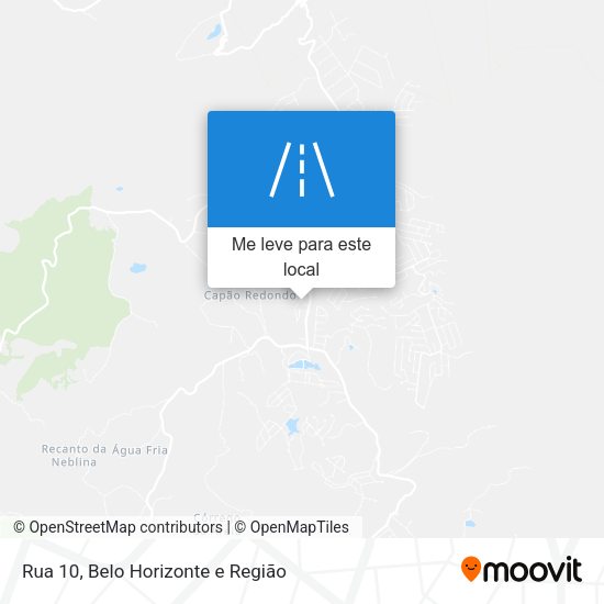 Rua 10 mapa