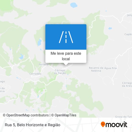 Rua 5 mapa