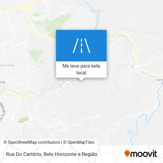 Rua Do Cartório mapa