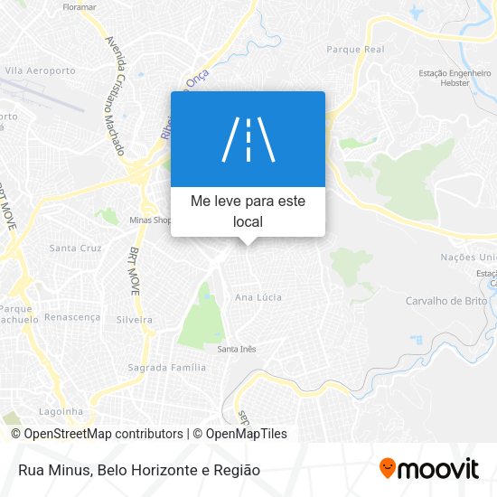 Rua Minus mapa