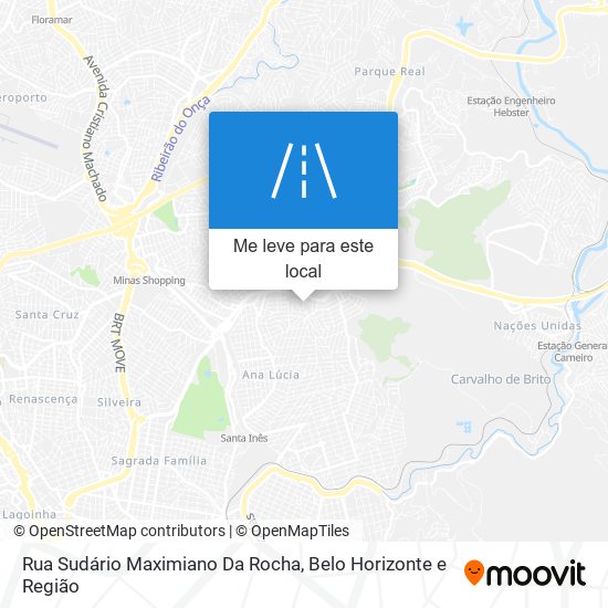 Rua Sudário Maximiano Da Rocha mapa