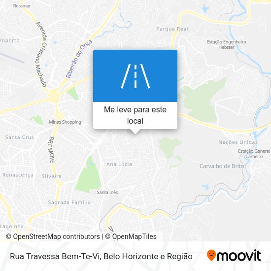 Rua Travessa Bem-Te-Vi mapa
