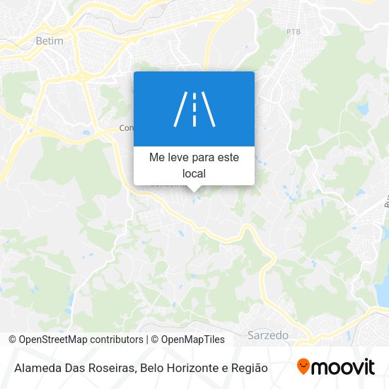 Alameda Das Roseiras mapa