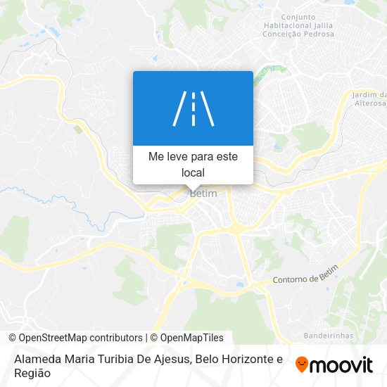 Alameda Maria Turibia De Ajesus mapa