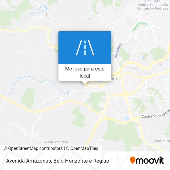 Avenida Amazonas mapa