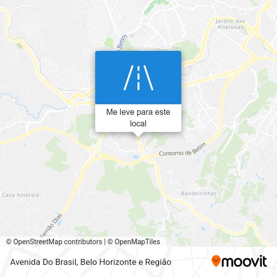 Avenida Do Brasil mapa