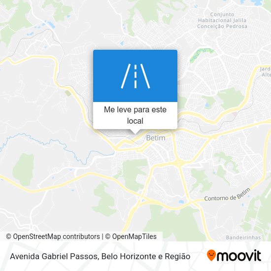 Avenida Gabriel Passos mapa